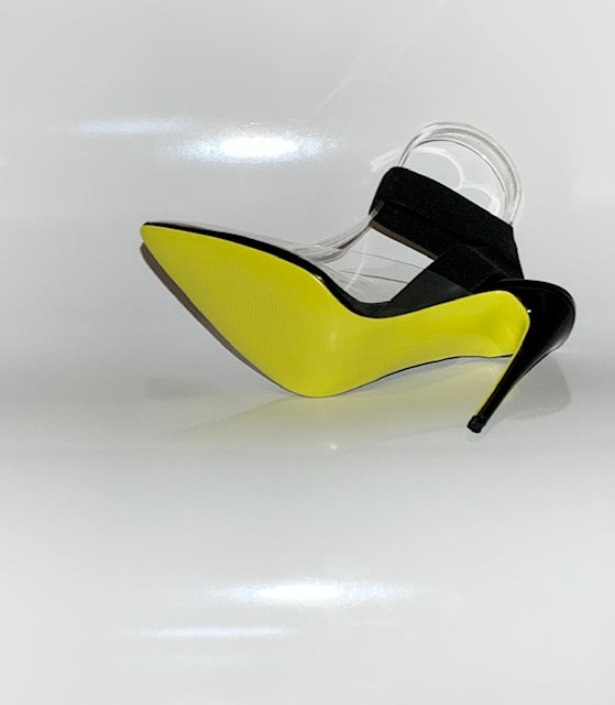 Yellow bottom best sale heels