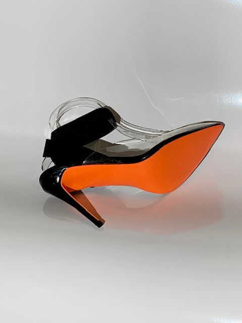 2023 New Spring Fashionable High Heels For Women, French Style Office Orange  Pumps, Stiletto Heel Pointed Toe Shoes | SHEIN USA