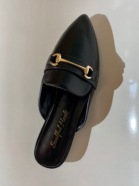 Yellow Sole Mule