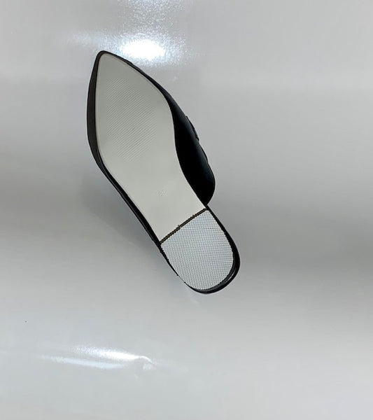 White Sole Mule