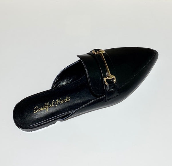 Blue Sole Mule