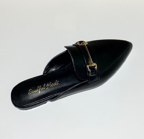 Blue Sole Mule
