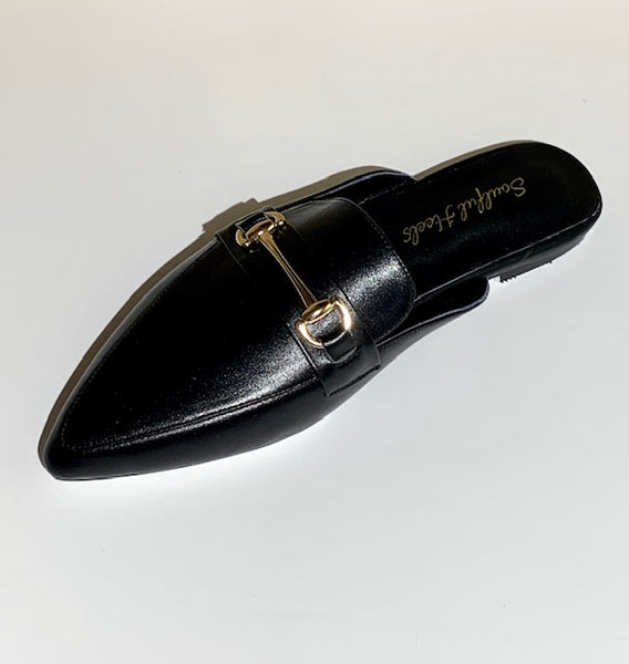 White Sole Mule
