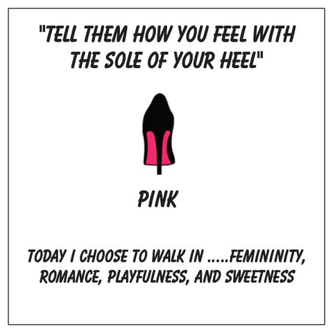 Pink Sole Mule